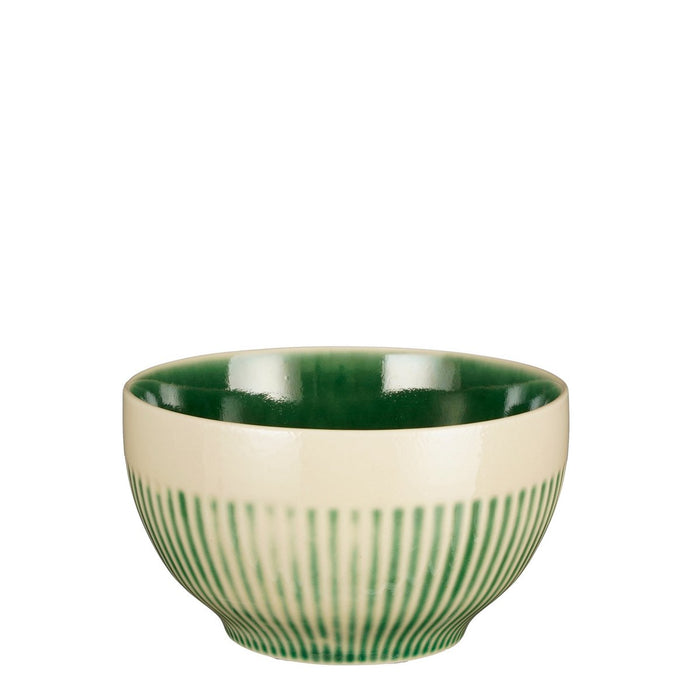 Elice Schaal - Ø14 cm - Keramiek - Groen