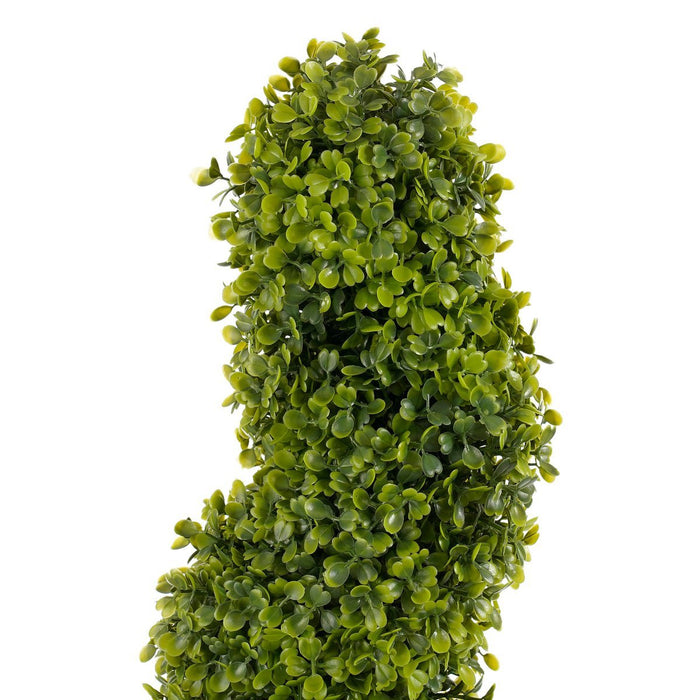 Buxus spiral artificial tree - H120 x Ø25 cm - Green