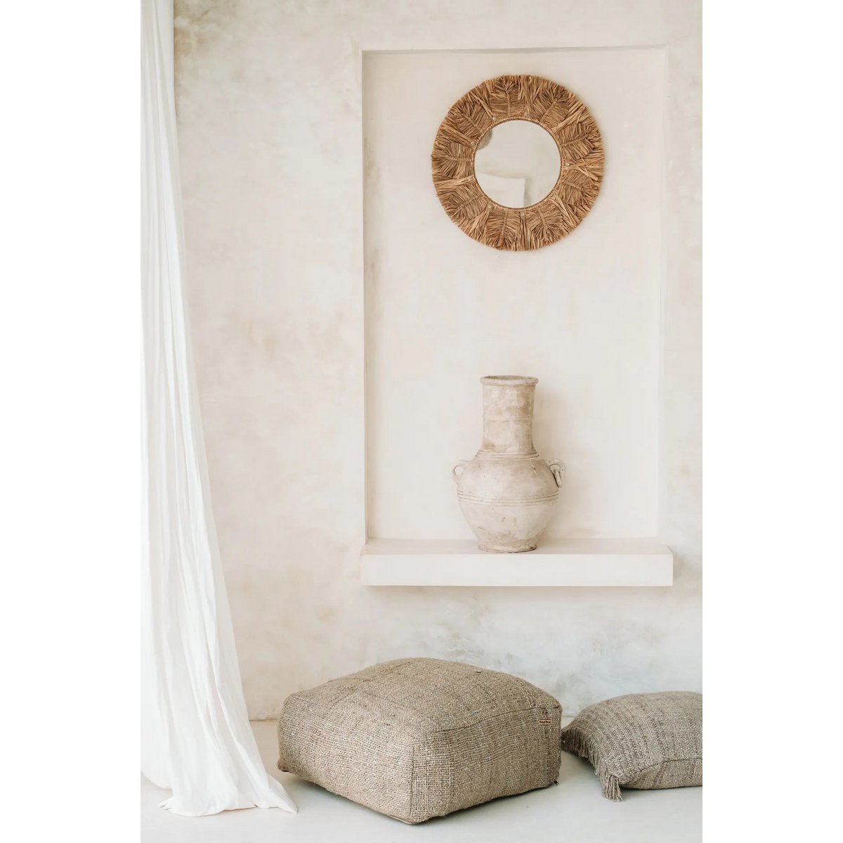 De Palmboom Spiegel - Naturel - M