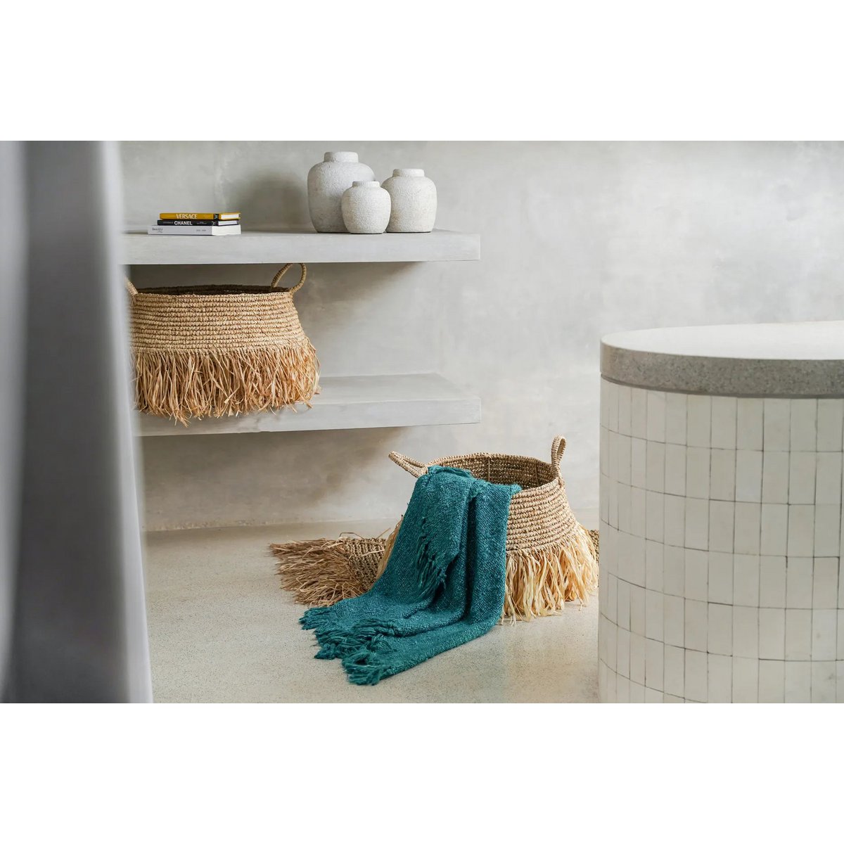 The s'il vous Plaid - Aqua