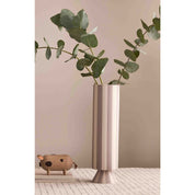 The Tall Dune Vase – Sand & Taupe