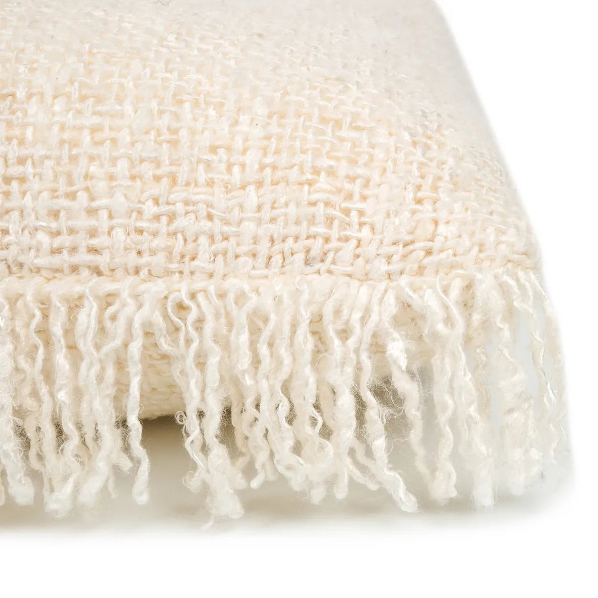 Coconut Shavings Square Cushion