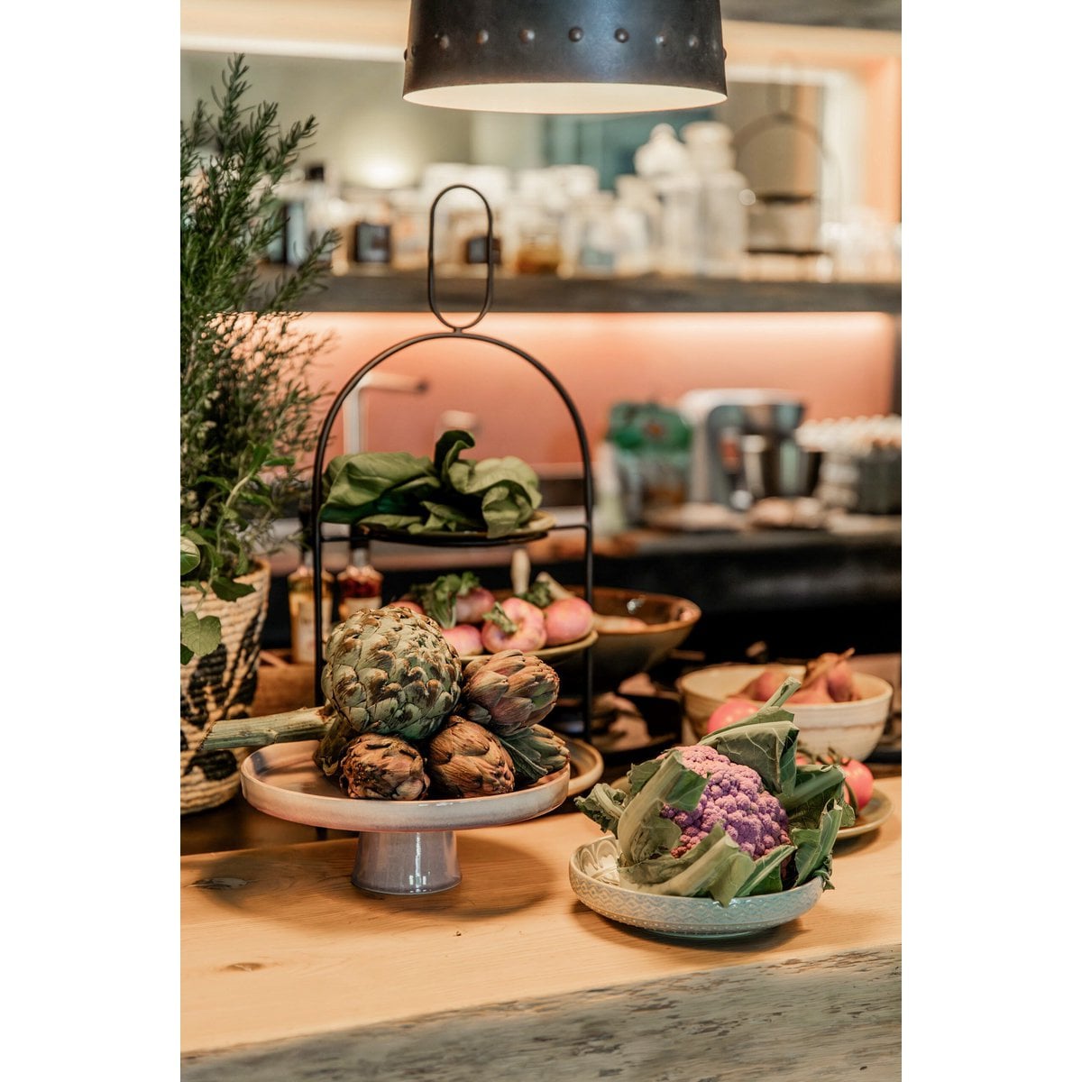 Cake stand Tabo Gray