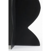 Rafi Side table - H50 x Ø40 cm - Iron - Black