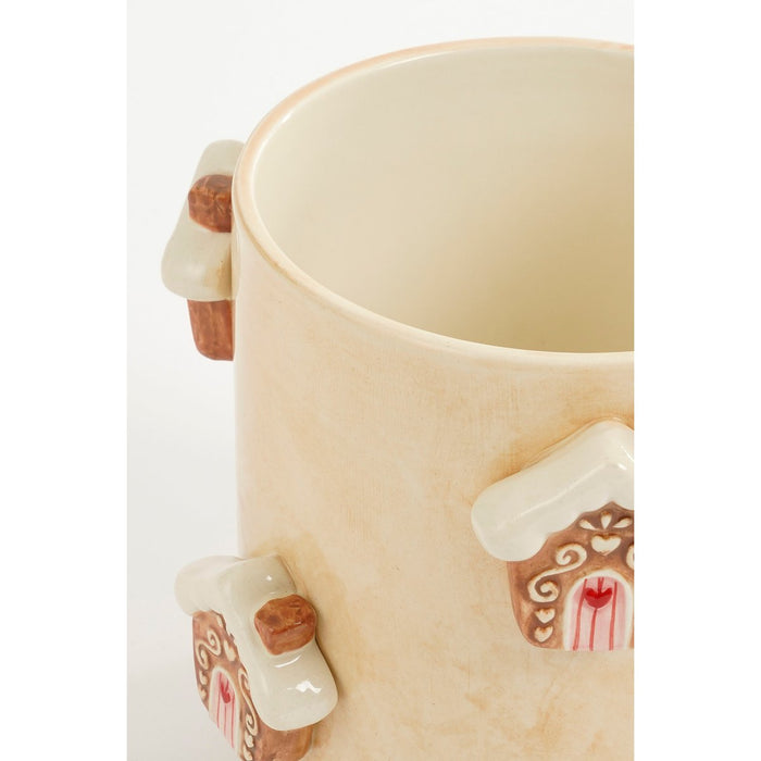 Flowerpot - Assorti - H15 x Ø17 - Dolomite - Off -White