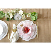 Pink Rose Flat Plate
