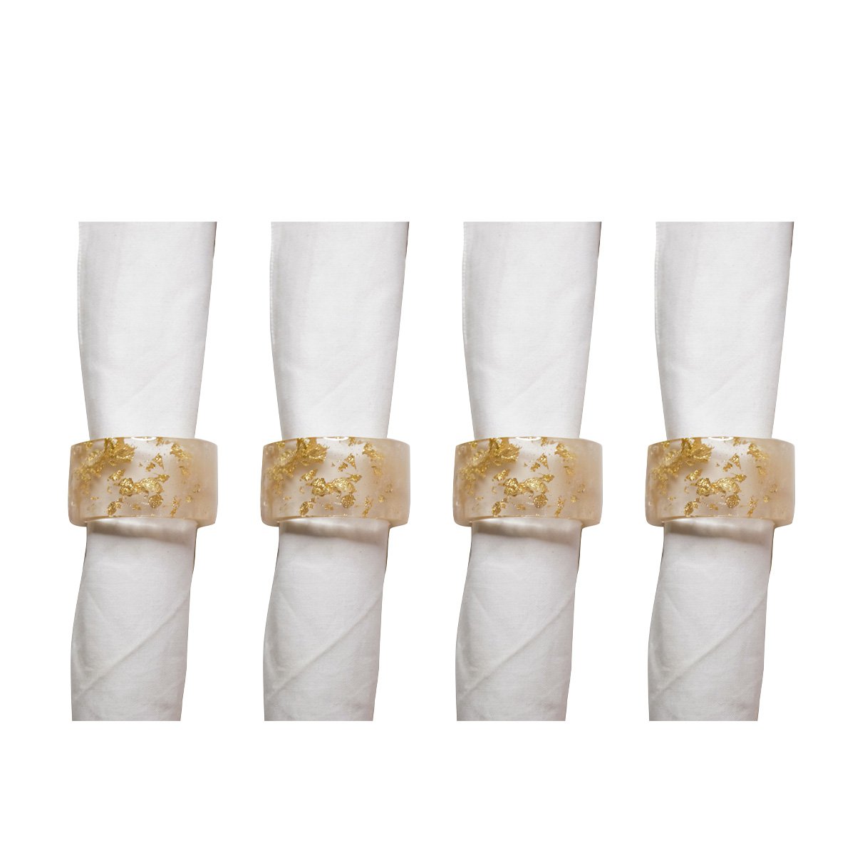 Set of 4 rounds of skillet resin towel