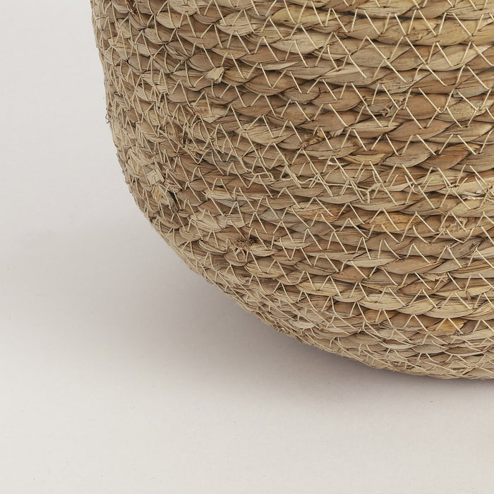 Jorck Plant Basket - Set of 3 - H24 x Ø26 cm - Seagrass - Light brown