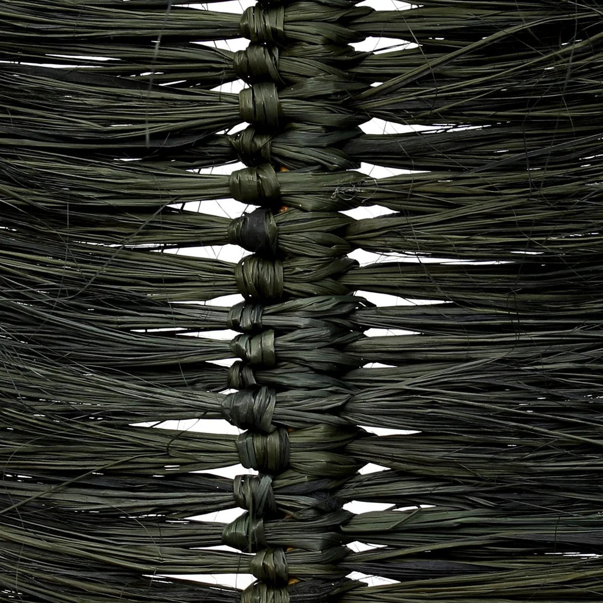 The Raffia Palmeira - Black - Set of 6