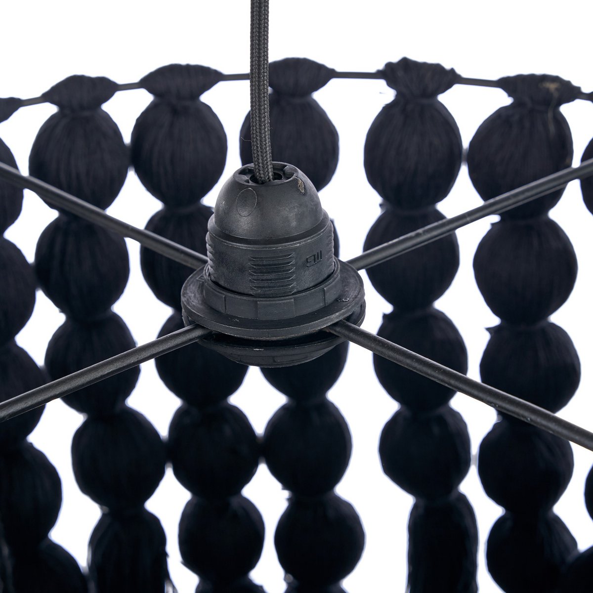 The Nomad Cotton Chandelier - Black - XL
