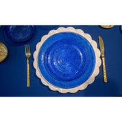 Constellation blue flat plate 28x28x2.5cm