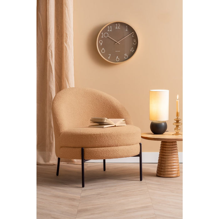Edele Teddy Curl Loungestoel