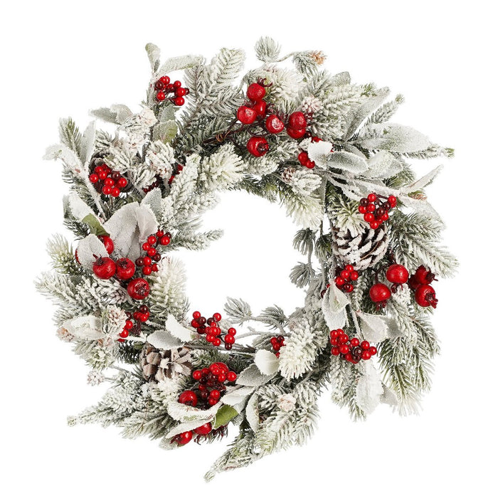 Belfry Christmas Wreath - Ø40 cm - Green