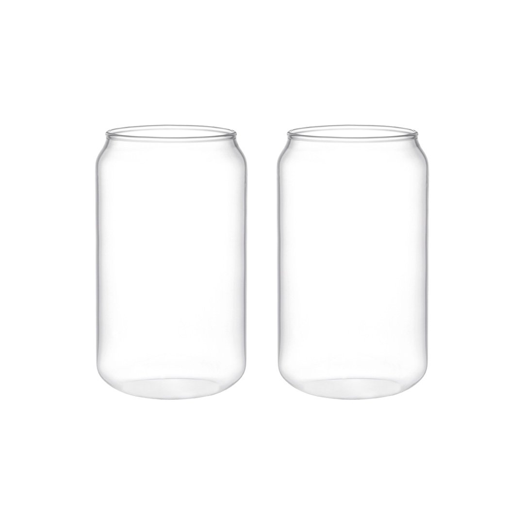 HIGH SHAPED WATER GLASSES 380ML CAN - SET OF 2