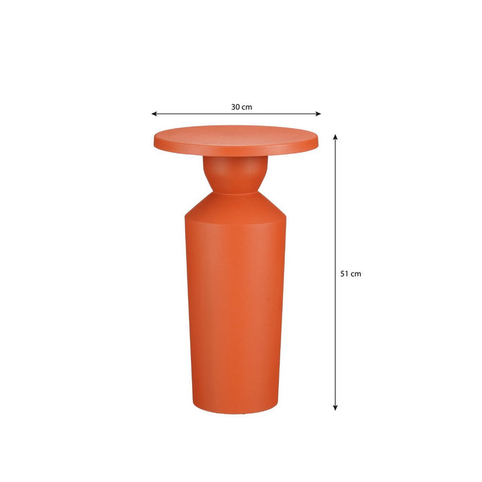 Feroza Orange Side Table