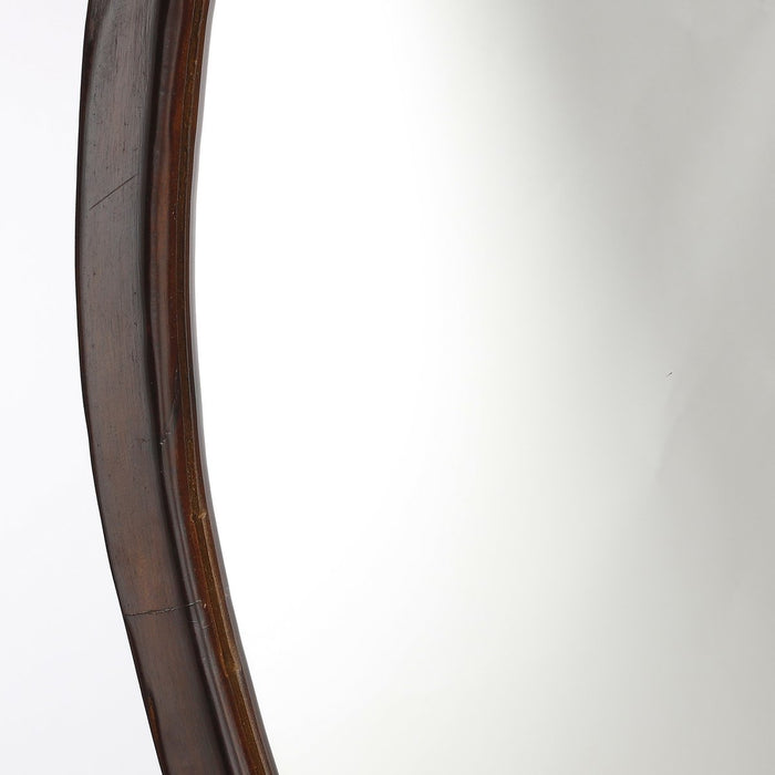 Bosco Wall mirror - L50 x W69 cm - Mango wood - Dark brown