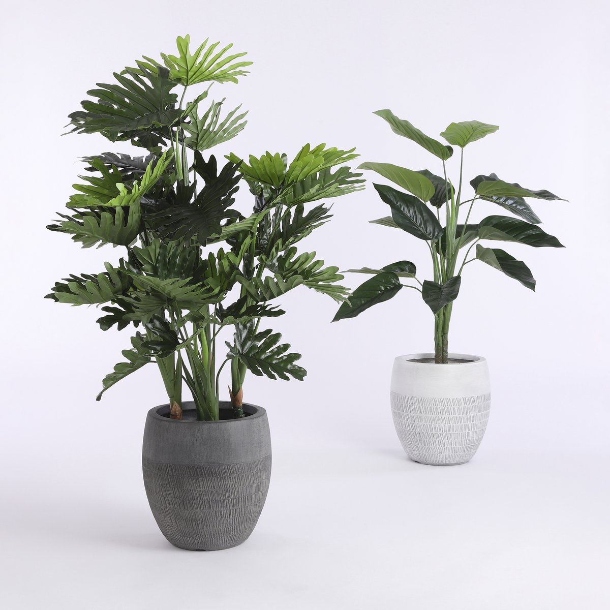 Philodendron Artificial Plant - H100x Ø70 cm - Green