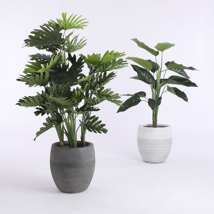 Philodendron Artificial Plant - H100x Ø70 cm - Green