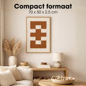 Wall decoration Brown