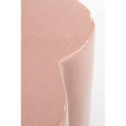 Brazil Bijzettafel - H44 x Ø30 cm - Keramiek - Lichtroze