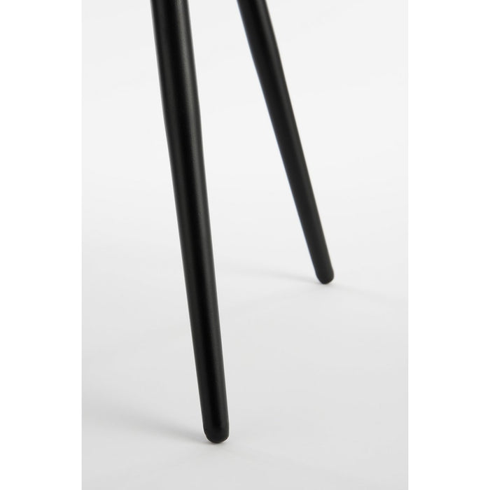 Jailey Side Table - Set of 2 - L84 x W39 x H39 cm - Recycled Wood - Black