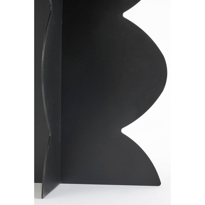 Rafi Side table - H40 x Ø45 cm - Iron - Black