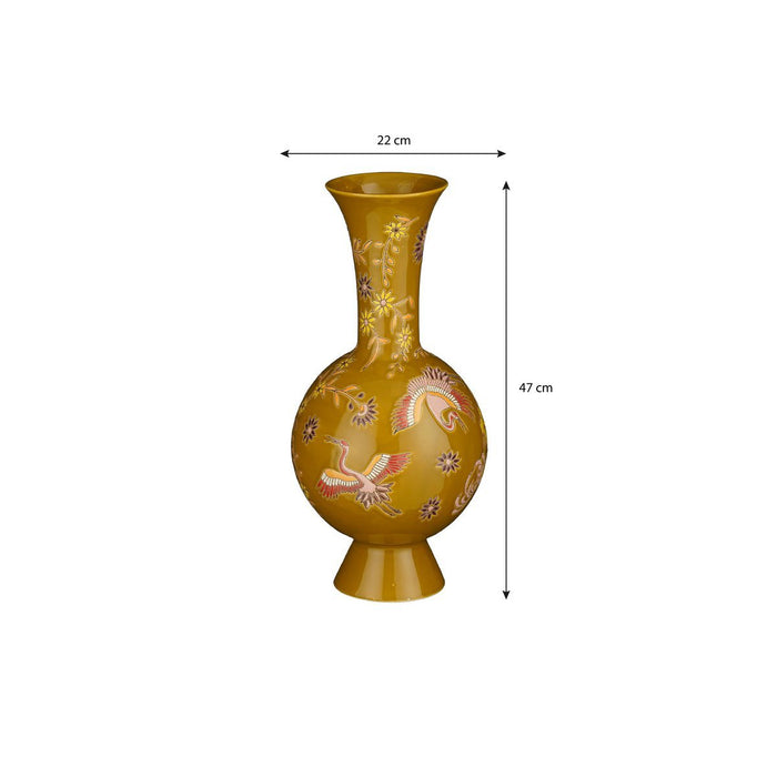 Eloise Vase - H47 x Ø22 cm - Ceramics - Oker