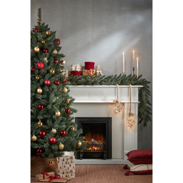 Christmas tree skirt - H26 x Ø58 cm - Seagrass - Natural Brown