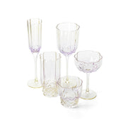 The Purple Blush Wine Glass - Pink