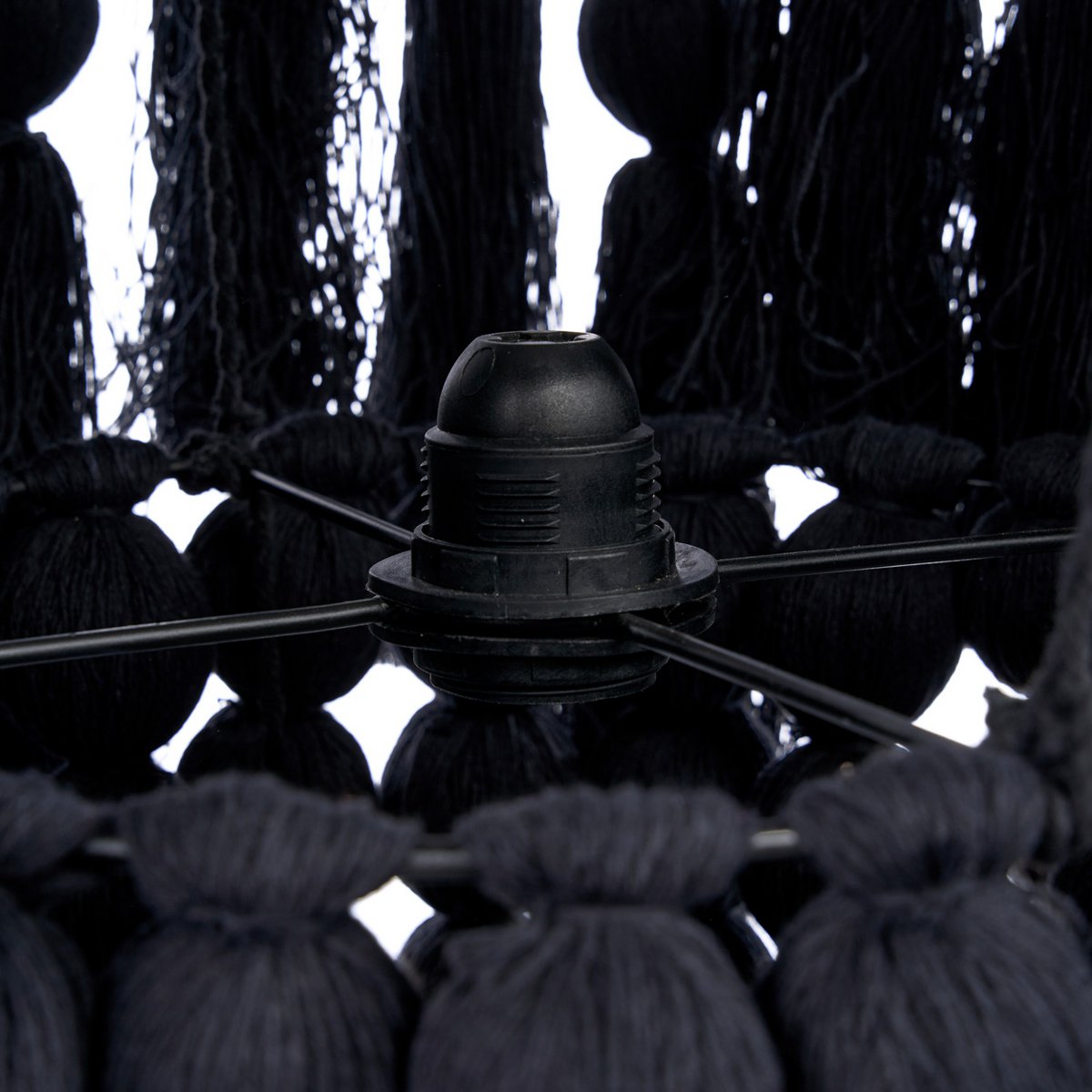 The Nomad Cotton Chandelier - Black - XL