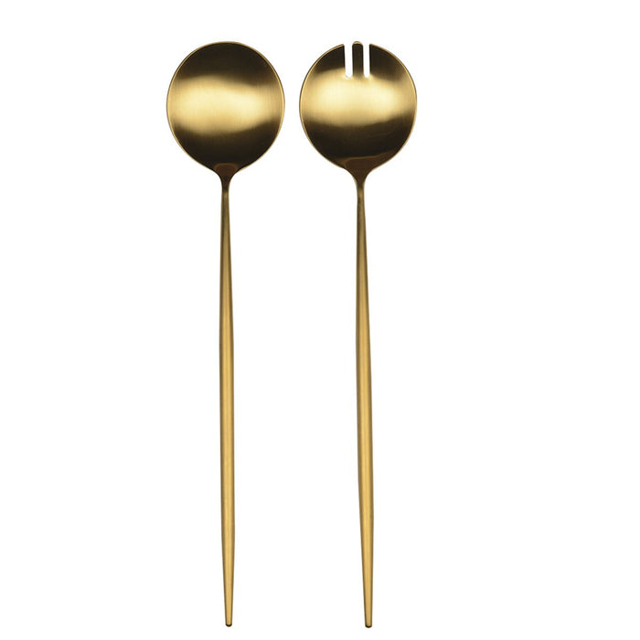 MATTE GOUDEN SALADESERVICE