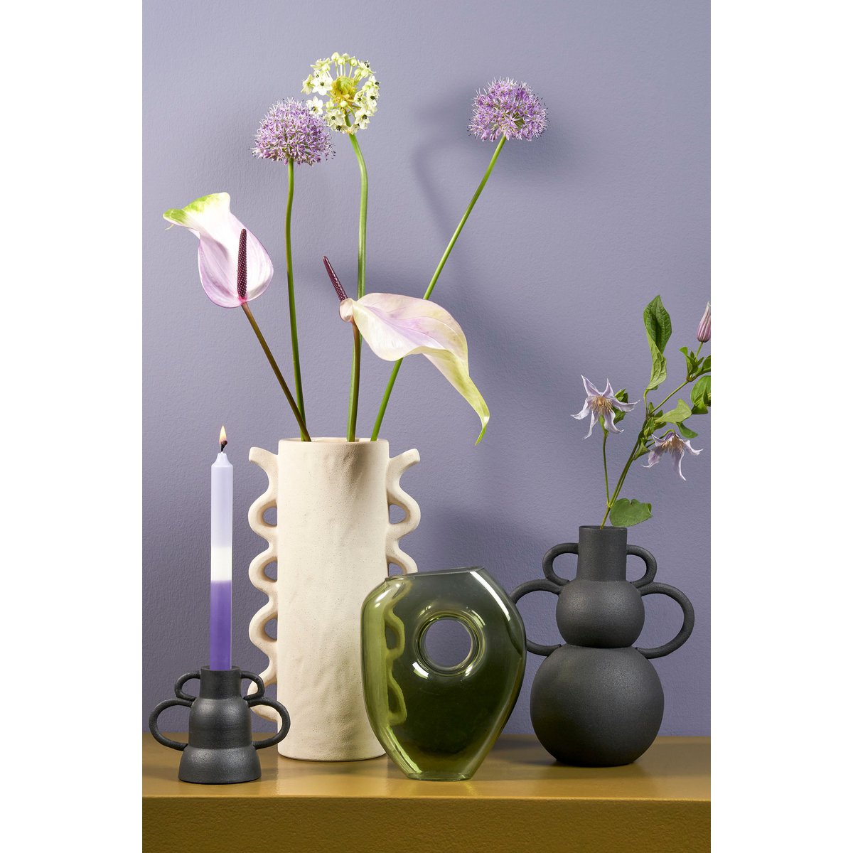Green Jay Vase