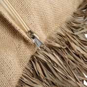 The Jute Bonita Cushion Cover - Natural - 60x60
