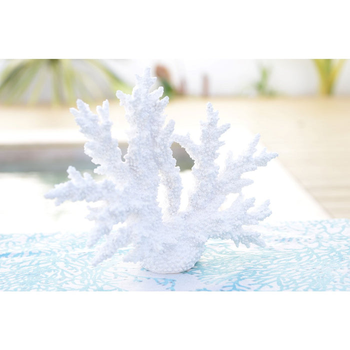 Decorative white coral 34x13x27cm