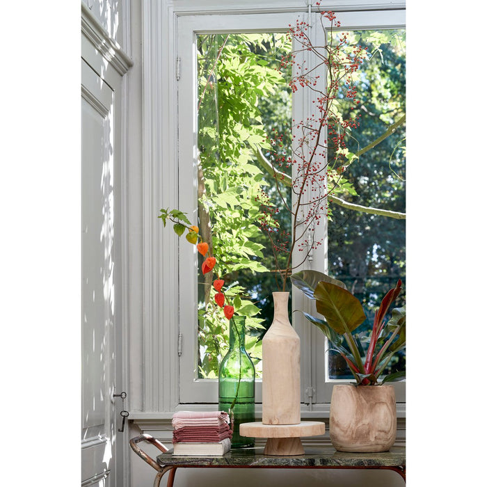Rioja Flessenvaas - H50 x Ø15 cm - Gerecycled Glas - Groen