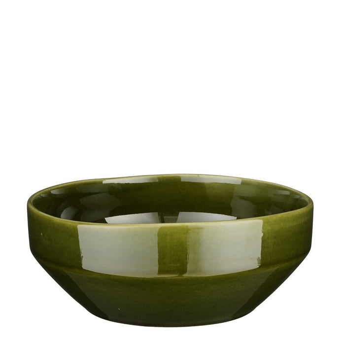 Rhea Schaal - Ø23 cm - Keramiek - Groen