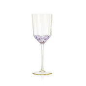 The Purple Blush Wine Glass - Pink