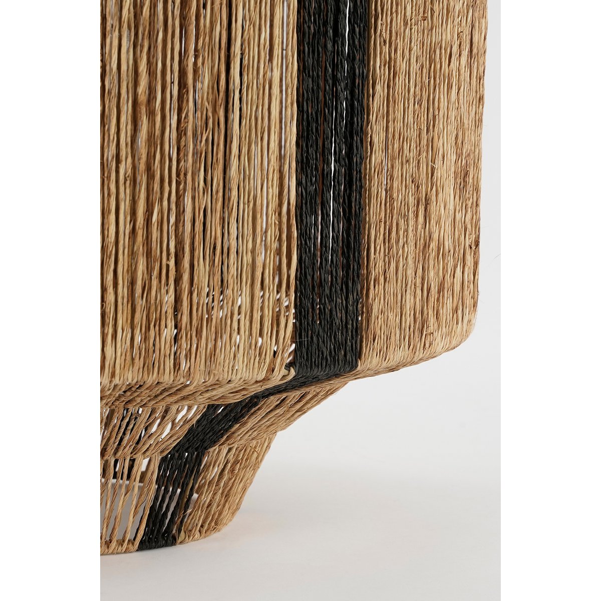 Liliano Lantern - H36 x Ø30 cm - Jute - Black