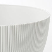 Doppio Flowerpot on Legs - H22 x Ø47 cm - Recycled Plastic - FSC Mix - White