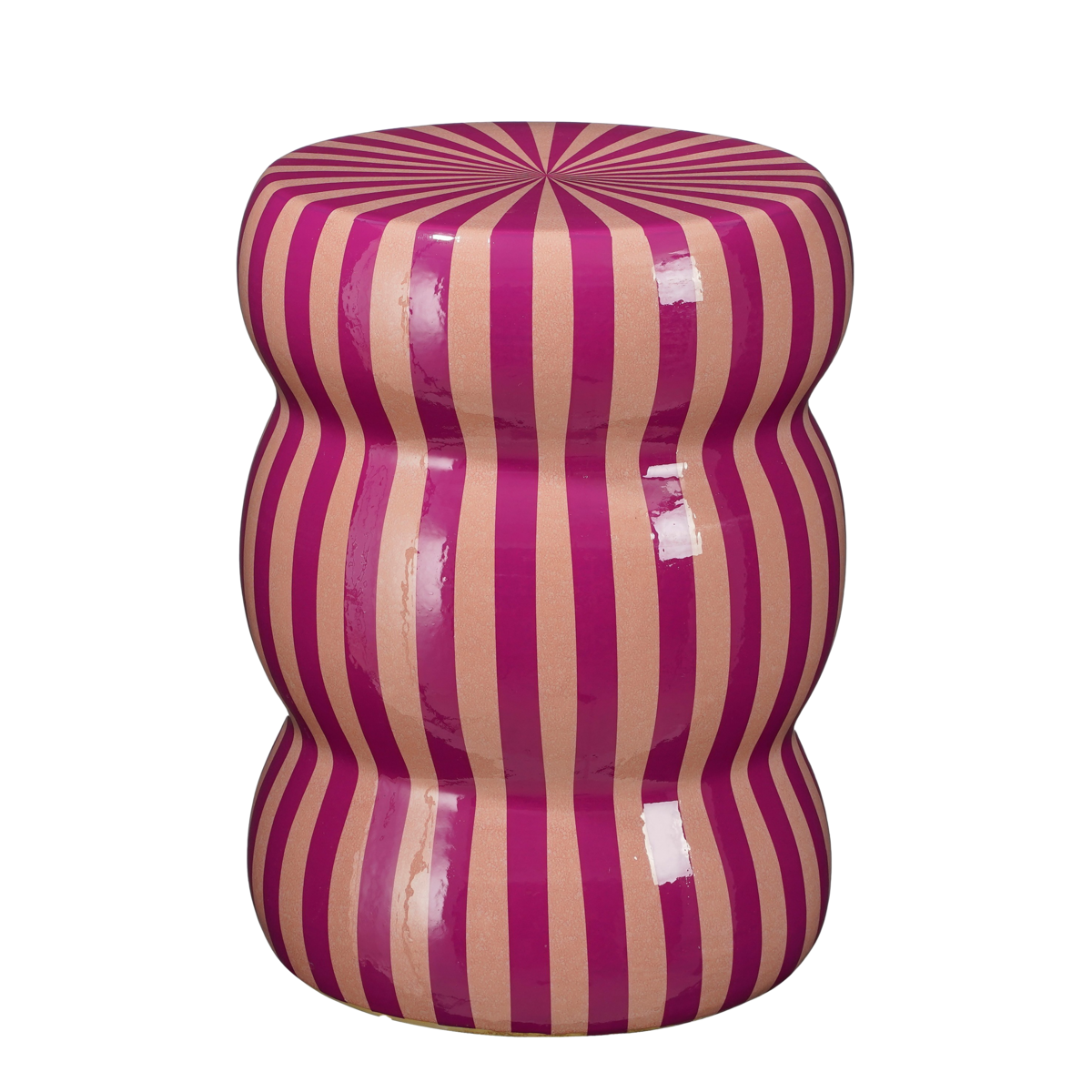 Purple Skipper Side Table