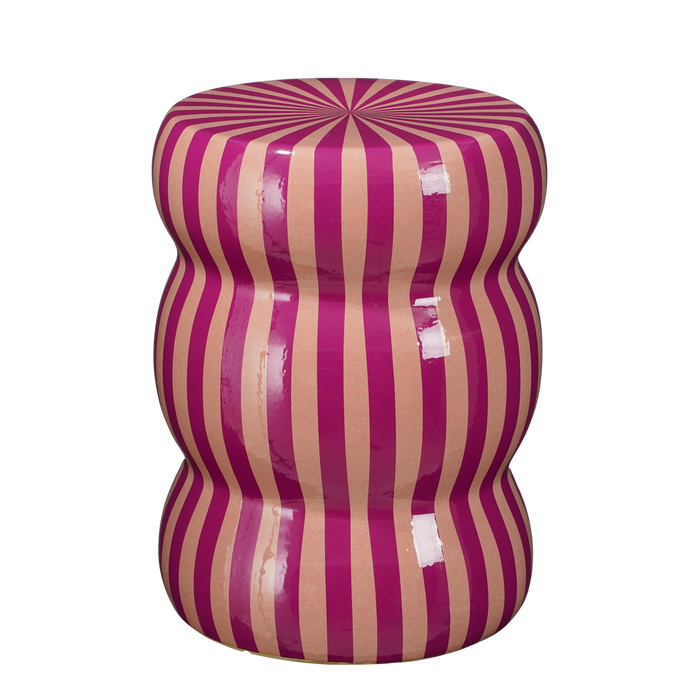 Purple Skipper Side Table
