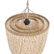 The Lagoon Shell Chandelier - Natural - M