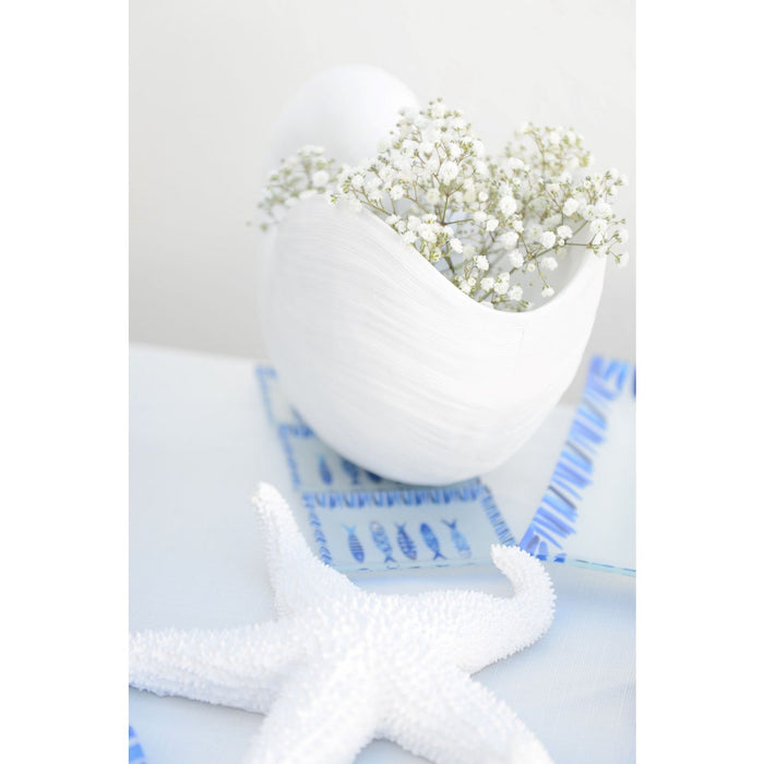 Decorative White Star 24x24x5cm