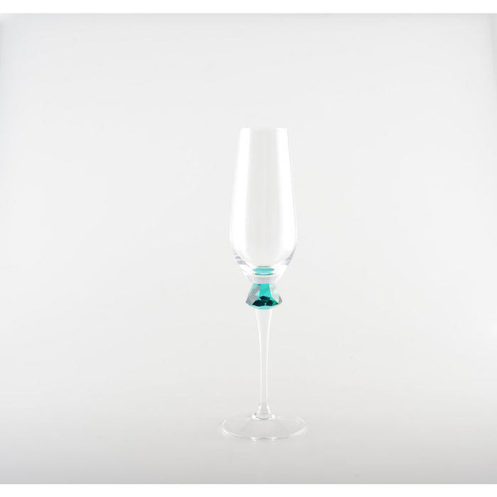 Regenboog Diamant Fluiten - Set van 4