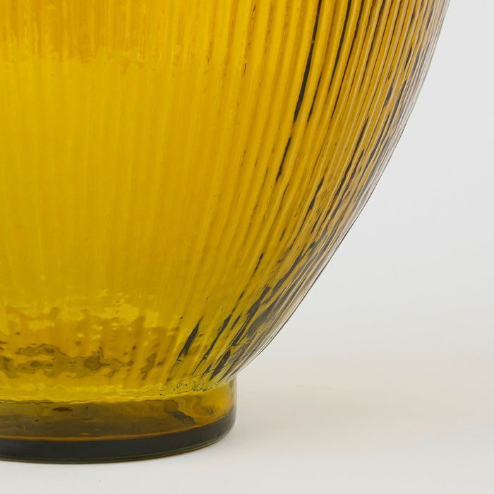 Decorative bottle Yellow 1Glass