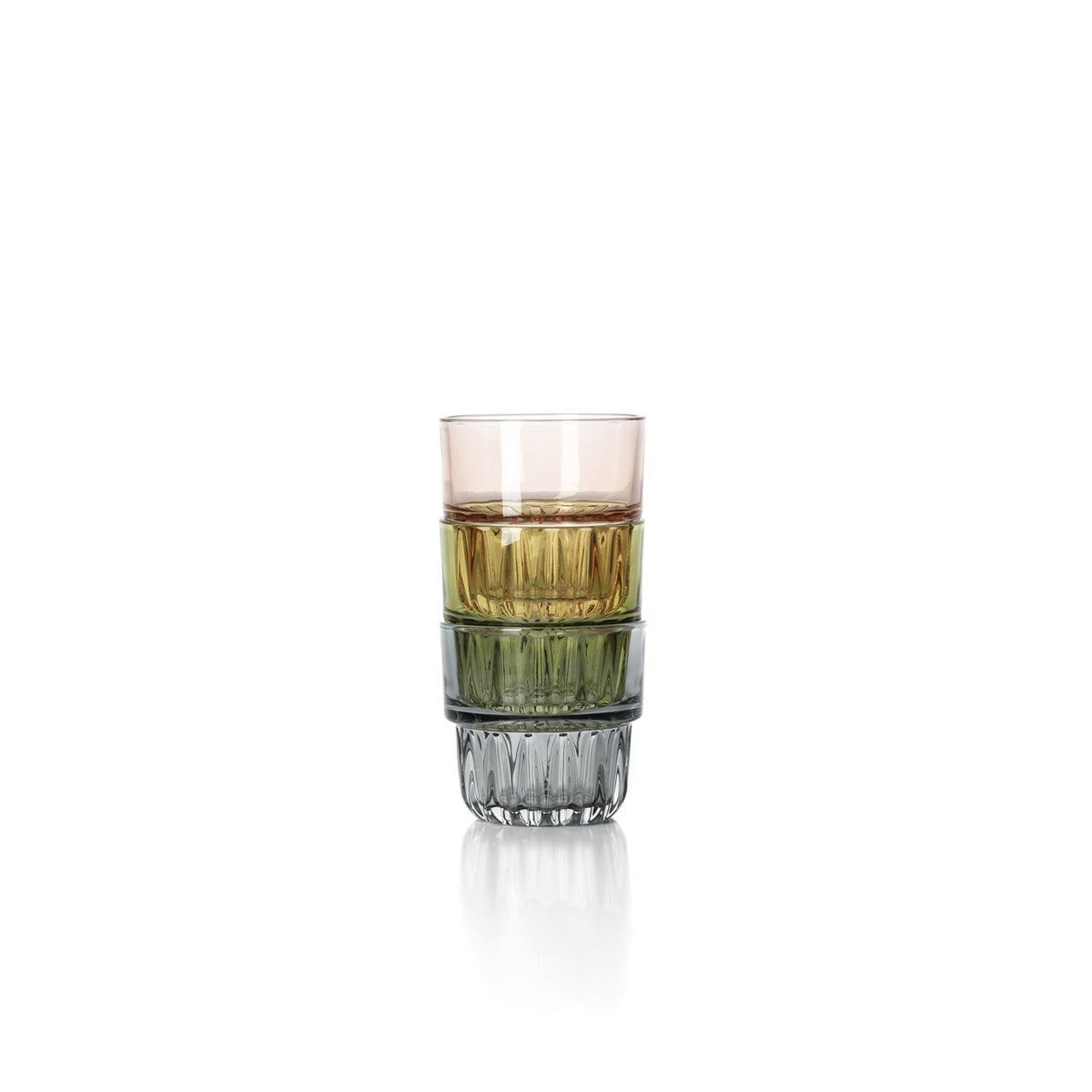 The Faceted Tumbler - Green