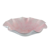 SALADIER ROSE EN MELAMINE 35X35X9CM