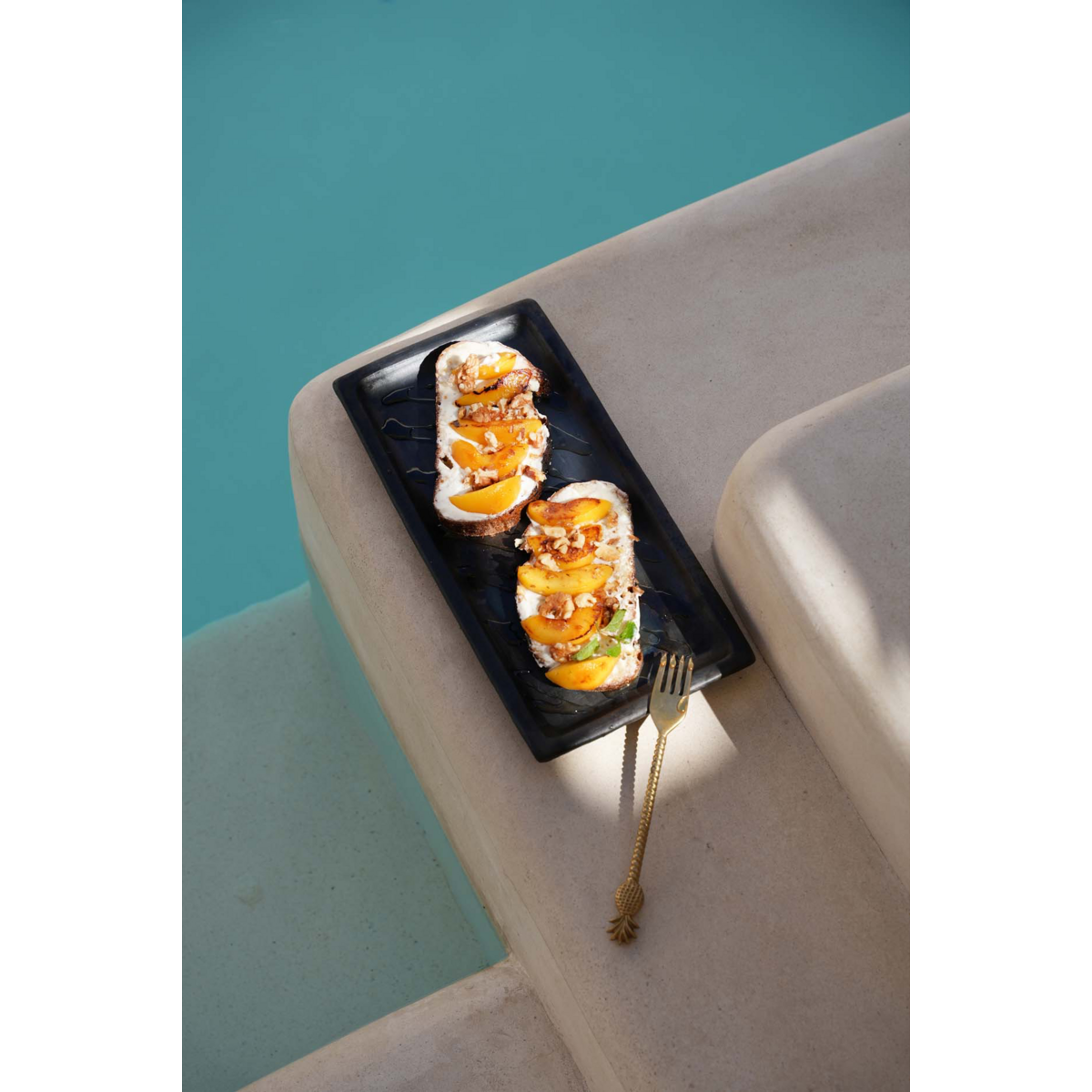 Gold Pineapple Fork - Golden Piña