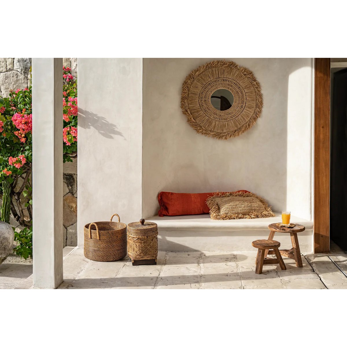 The Oh My Gee Cushion Cover - Rust Velvet - 35x100