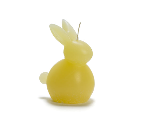 Easter Bunny Candle - Butter Yellow